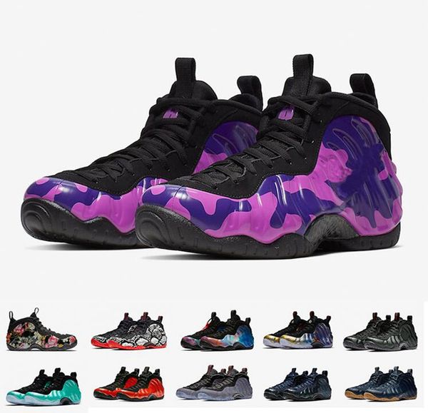 

Фиолетовый Camo Foam Sneaker Пенни Hardaway One / Pro Мужские кроссовки баскетбольные кроссовки
