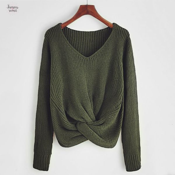 

мода свитер зима пуловер женщины твердые свитера одежда женщины streetwear сплошной фронт tie harajuku кашемира вязаная drop доставка, White;black