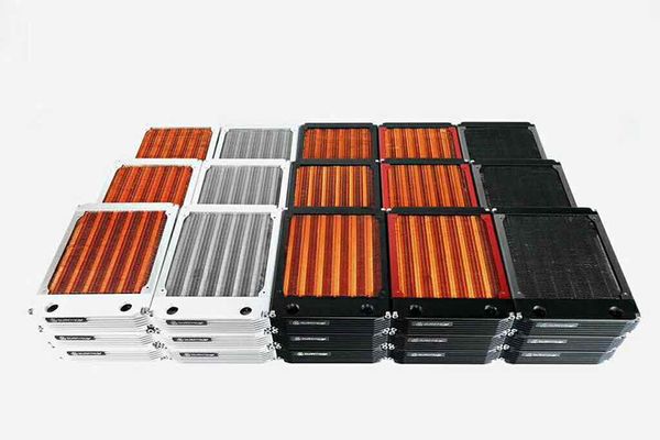 

HJ V3 Water Cooled Radiator Copper Tube Water Cooling Radiator Computer Heat Sink Copper 30MM Thick