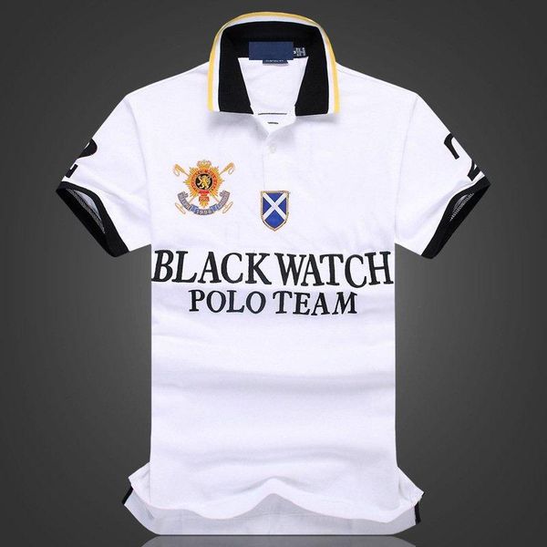 

wholesale-plus size us big size fashion summer men polo shirts luxury short sleeve polo shirt mens clothing tee for men polos brand desi, White;black