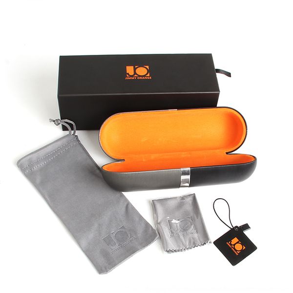 

sun case case storage glasses myopia glasses simple and durable tie storage box gift box, Blue