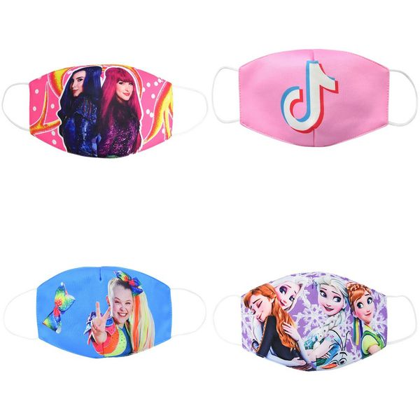 

cloth face masks ski mask for kids mask cotton face mouth mask cartoon youth children masks for kid puuvill barbijos vefdi, Blue