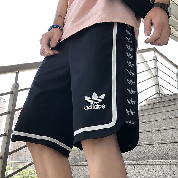 

new loose sport running fitness mens designer shorts tide cotton hip hip street men sweatpants new casual track pants, Black