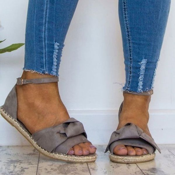 

womens sandals plus size 35-43 flats sandals for 2020 summer shoes woman peep toe casual shoes low heels sandalias mujer black t200529