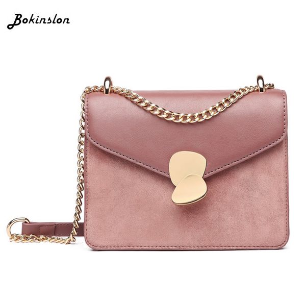

bokinslon fashion french niche bag for female 2020 wild messenger bag womans shoulder