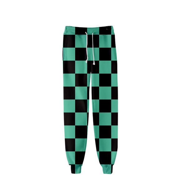 

demon slayer cosplay 3d printed jogger pants women/men fashion streetwear long pants 2019 trendy sweatpants, Black