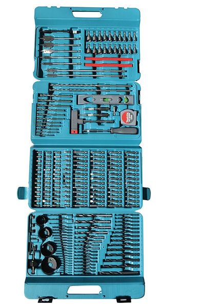 

Makita drill and bit et crewdriver kit con truction tool box profe ional