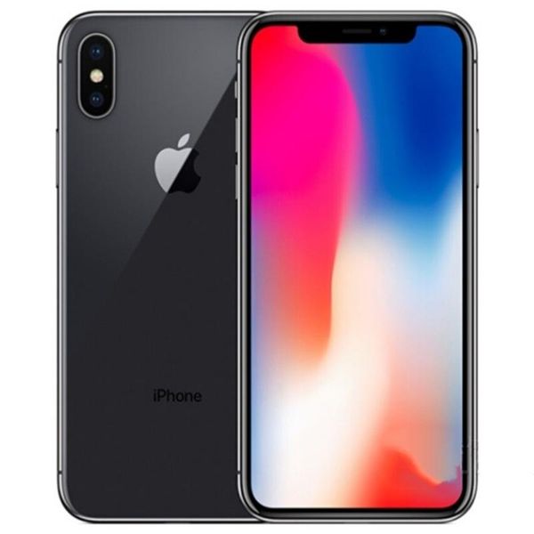 

original apple iphone x with face id 3gb ram 64gb 256gb rom 5.8" ios hexa core 12.0mp dual back camera unlocked 4g lte refurbished phon