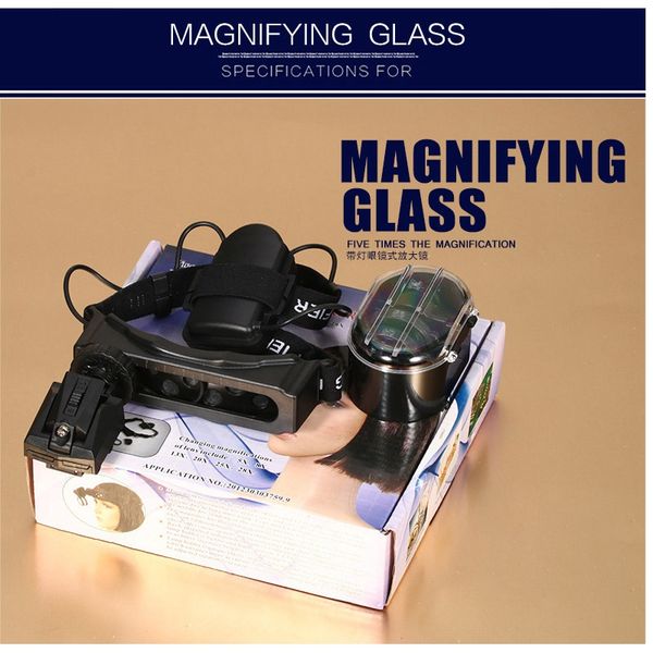 

новй led head-mounted а ениекое облђживание ђвелииелне екла двойне глаз