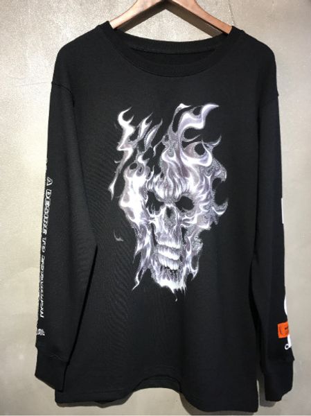 

Heron Preston Men Hoodies O Neck Autumn Long Sleeve Casual Loose Hip Hop Black Designer Sweatshirts