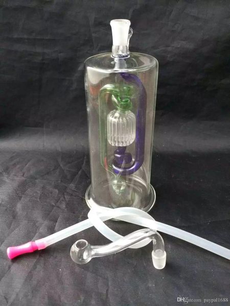 Lanterna narghilè bong in vetro accessori ﾠ, pipe in vetro colorato mini multi-colori Hand Pipes Best Spoon glas