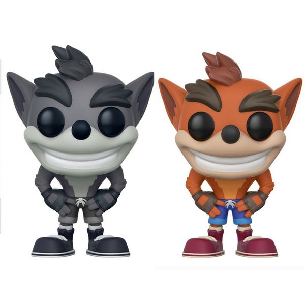 

funko pop wolf серый фигурки дети кукла модель украшения билли крэш бандикут игрушка