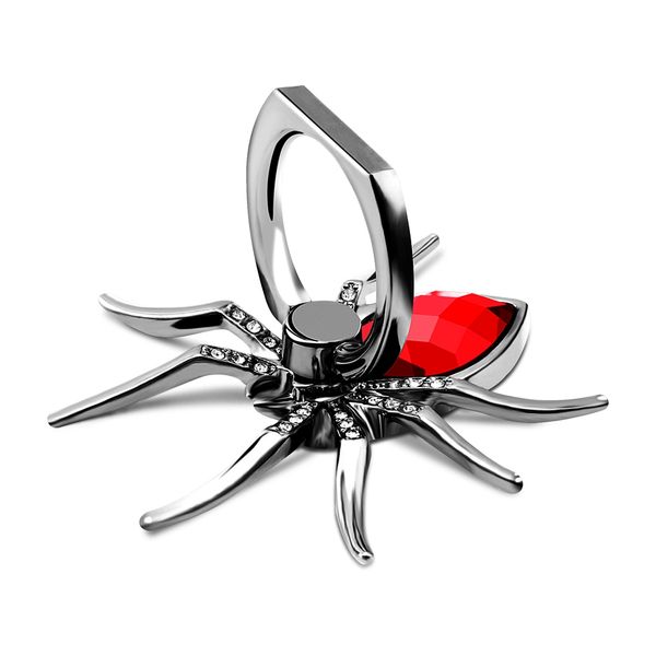 Spinne Metall Fingerring Handy Ständer Halter Halterung