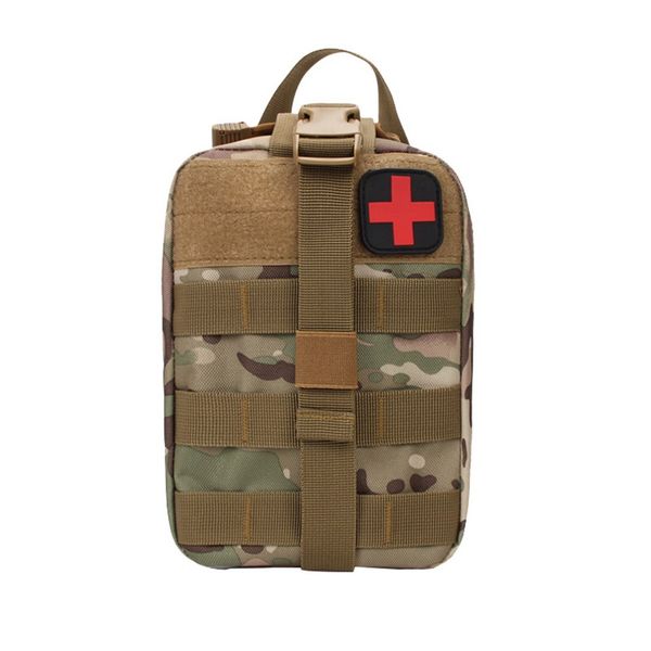 

outdoor utility tactical pouch medical kit patch bag molle medical cover hunting emergency survival package new