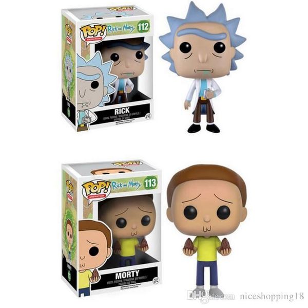 

2pcs a lots funko pocket pop funko pop rick and morty toys & gifts key button model doll new 2 styles