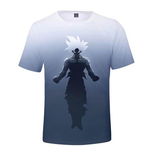 

dragon ball z прибытие прохладный гоку dragon ball z 3d футболка лето hipster с коротким рукавом db tee tops мужчины / женщины anime dbz har, White;black