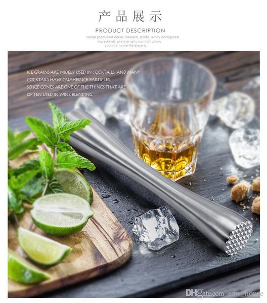 

дробленое эскимо делая из нержавеющей стали дробленый лед молоток бесплатная доставка вино сок перемешивание стержень палка бар лед инструме