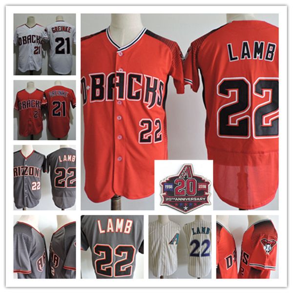 

Men 21 zack greinke jer ey titched red white 22 jake lamb arizona 20th anniver ary jer ey