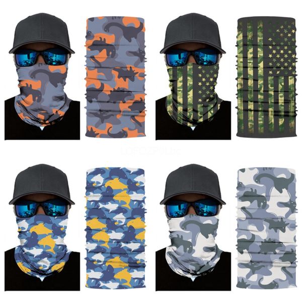 

outdoor starry sky print hairband bandana headband multifunctional face skull scarf light breathable skull scarf soft magic bandanas head#58, Blue;black