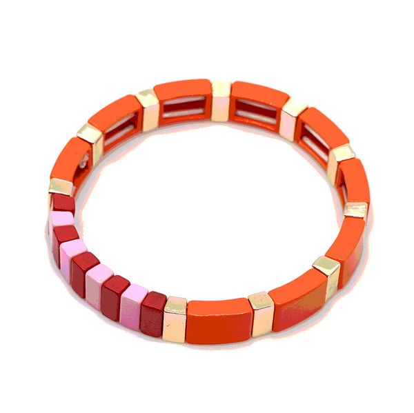 

сплав мода радуга браслет браслеты mujer чешский летний пляж мода ювелирные изделия браслет женщины красочные браслет, Black