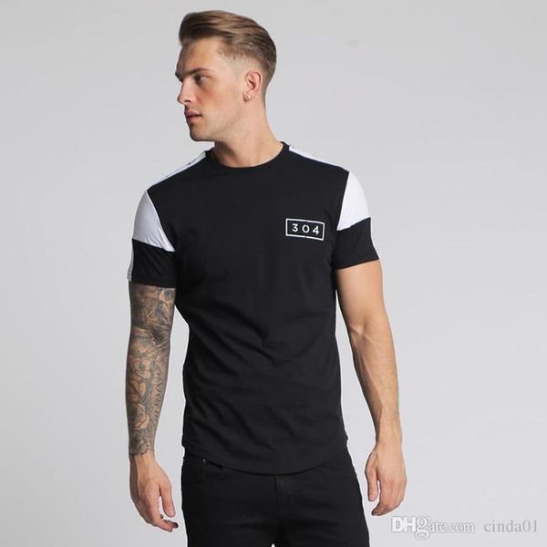 

повседневный дизайнерские рубашки мужчины хлопок slim fit впитывает пот лето нового стиля европейских и американский ветер с коротким рукаво, White;black