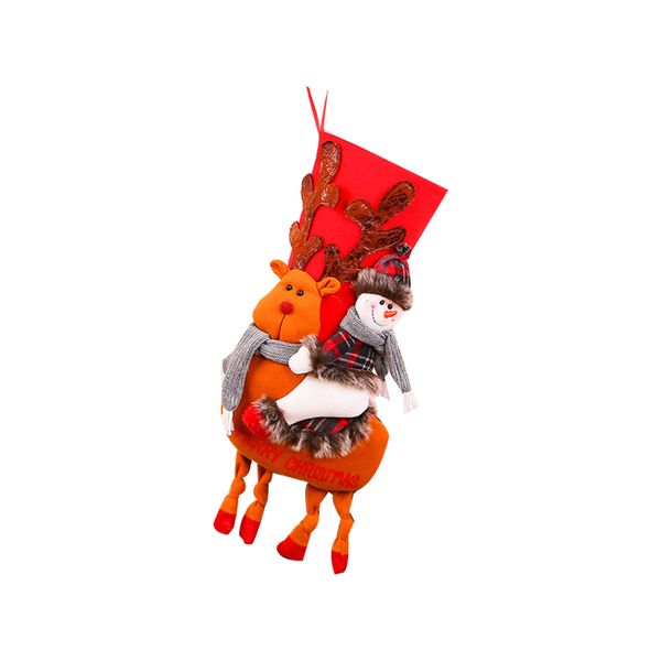 

large size christmas stockings candy gift bag classical big santa socks hanging in xmas tree home l christmas decorations su