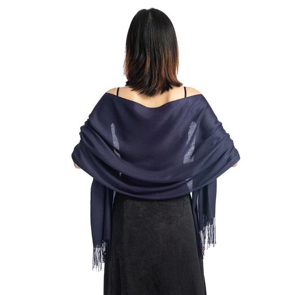 

women evening dress wedding shawl solid color party shawl scarf women wrap stoles for scarves 2020 bufandas scarves, Blue;gray