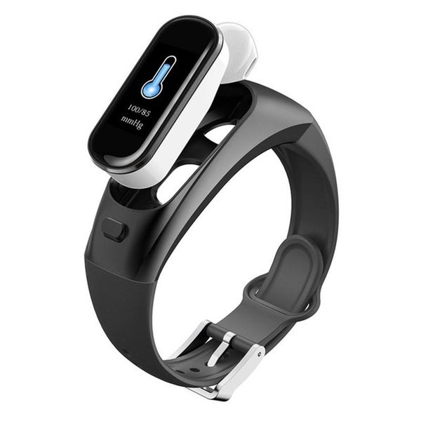 

smart watch h109 color headset talk smart band bracelet heart rate monitor sports smart watch talkband passometer fitness tracker wristband
