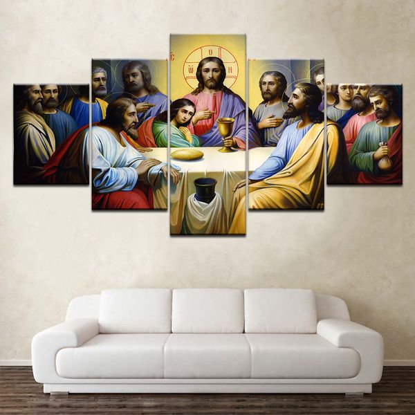 2020 Hd Printed The Last Supper Home Decoration Living Room
