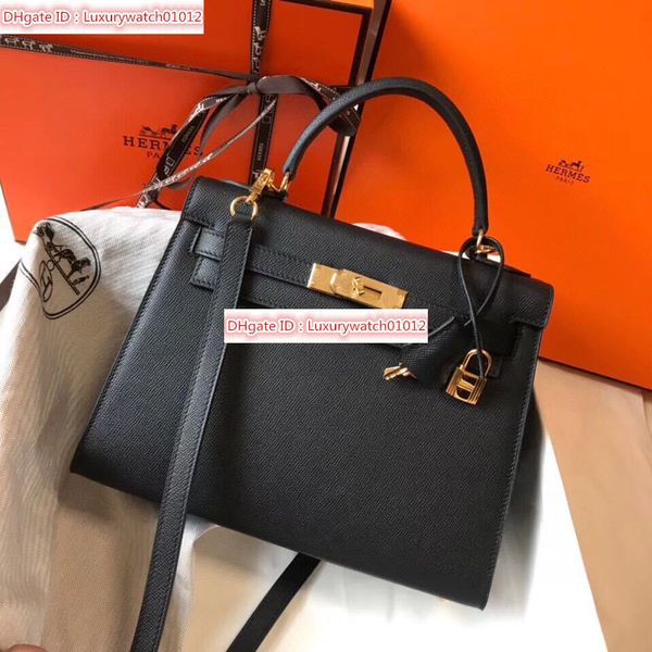 

classic ladies handbag 7a high-end custom quality handbag fashion business casual style gold and silver metal accessories with detachable lo
