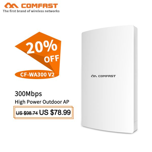 

high power 300mbps more users wireless outdoor ap routers 2.4g network bridge wi-fi signal base staion ap cpe