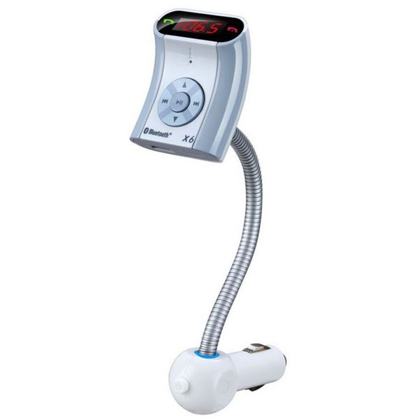 

car mp3 player fashion design car kit mp3 player bluetooth handsfm transmitter modulator with usb charger tf card @#203