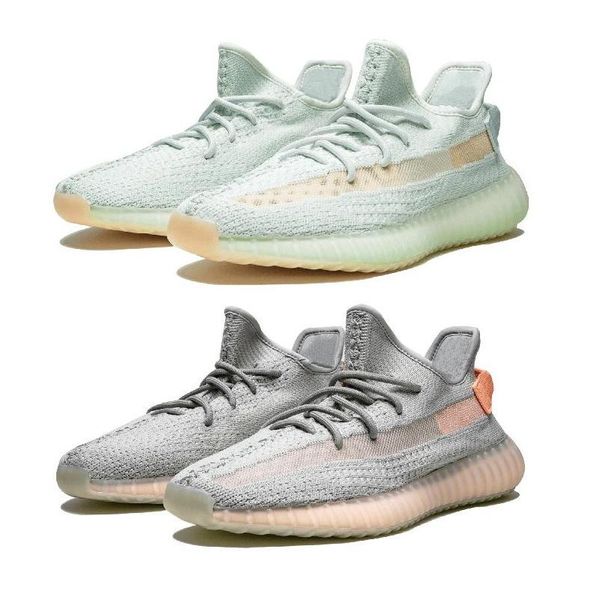 

2019 v2 kanye west static clay sesame true form hyperspace mens women running shoes green beluga 2.0 sport sneakers outdoor shoes