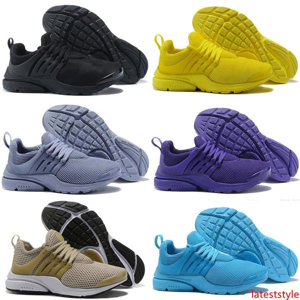 

presto yellow 5 ultra br qs purple red grey black white running shoes women mens prestos casual jogging designer sneakers size 5.5-12