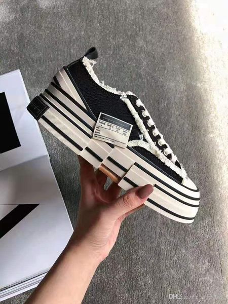 

xvessel mens womens canvas sneakers luxury fashion designer black white pink vessel tripe s peace by piece speed athletic shoes