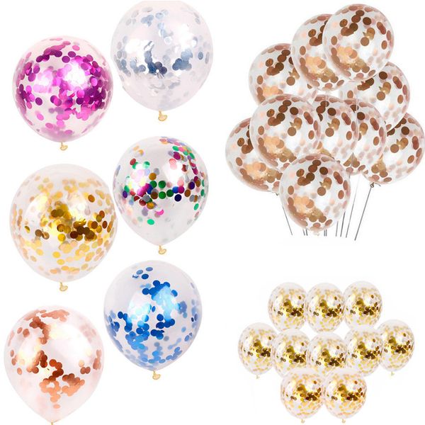

filled 12 toys styles kids decorations latex sequins beautiful clear party wedding toys balloons novelty birthday fashion multicolor jy koxd
