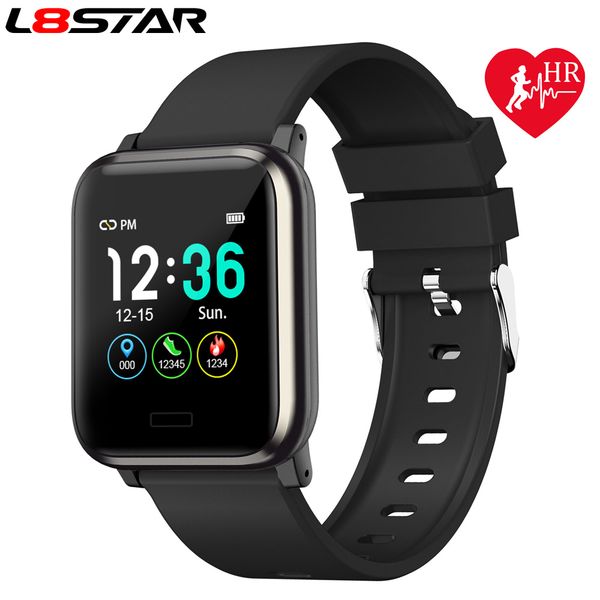 

L8 tar mart band b1 uper long tandby blood pre ure oxygen mart bracelet ip68 waterproof activity tracker fitne wri tband t190618