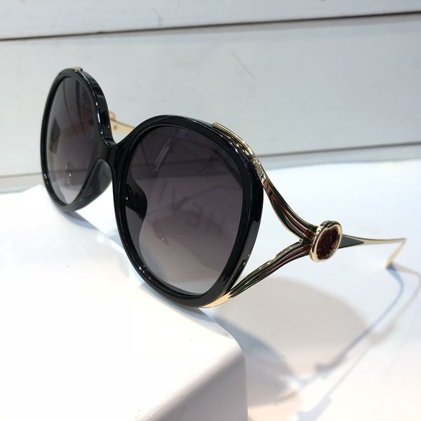 

luxury- 0226s sunglasses for women design popular fashion 0226 summer big face style uv protection lens come with case, White;black