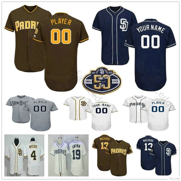 

Custom San Diego #43 Garrett Richards 5 Greg Garcia 10 Hunter Renfroe 3 Ian Kinsler Padres Man Woman Kids Youth Baseball Jerseys