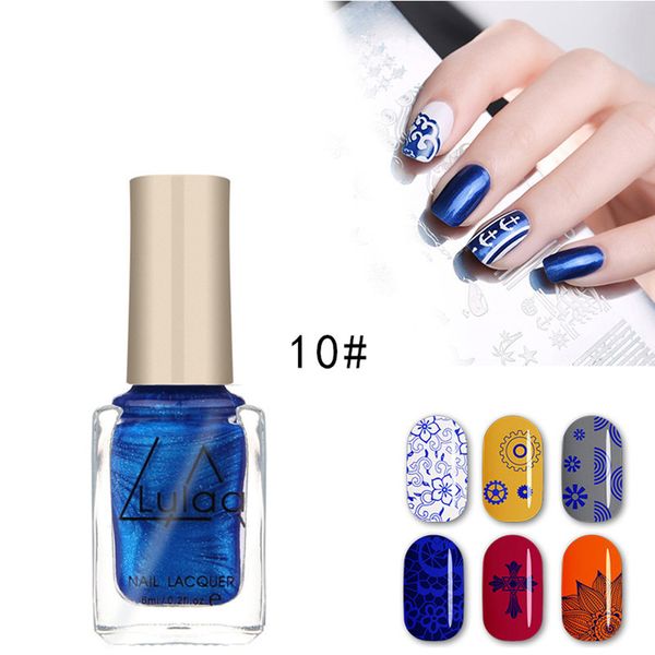 

product 12 color optional stamping nail lacquer spray varnish stamp polish nail polish & stamp art tslm1