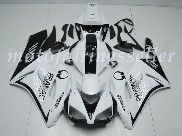 

oem quality new abs full fairings kits fit for honda cbr1000rr (2004-2005) cbr1000rr 04 05 bodywork set black and white