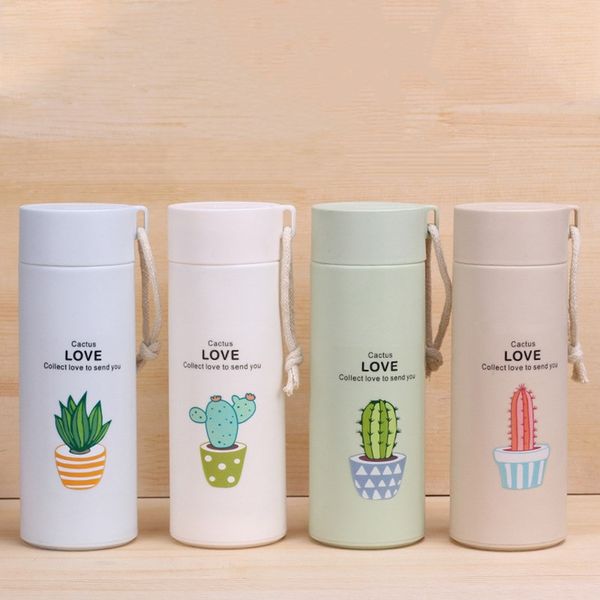 

портативный бутылка воды внутри стекла внешний пластиковый корпус изготовленный на заказ логос сочной печать бизнес кубок реклама 4 цвета ко