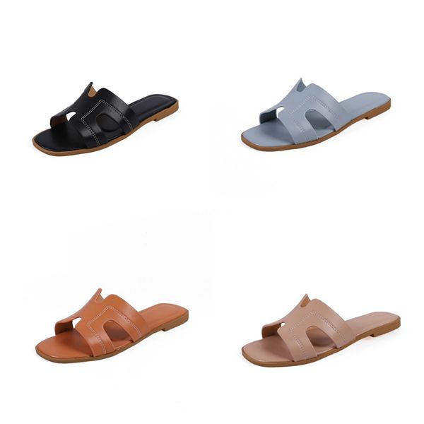 

comfort shoes for women 2020 slippers summer heels shallow mouth wedge suit h beige comfort block women low fashion#719, Black