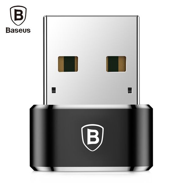 

baseus mini male usb to female type-c converter charging data adapter