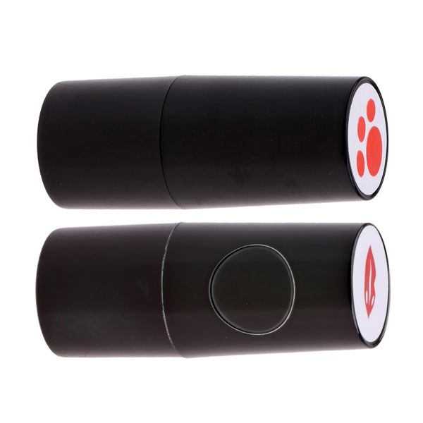 

2 pieces unique golf stamp stamper paw & lips shape design marker seal impression
