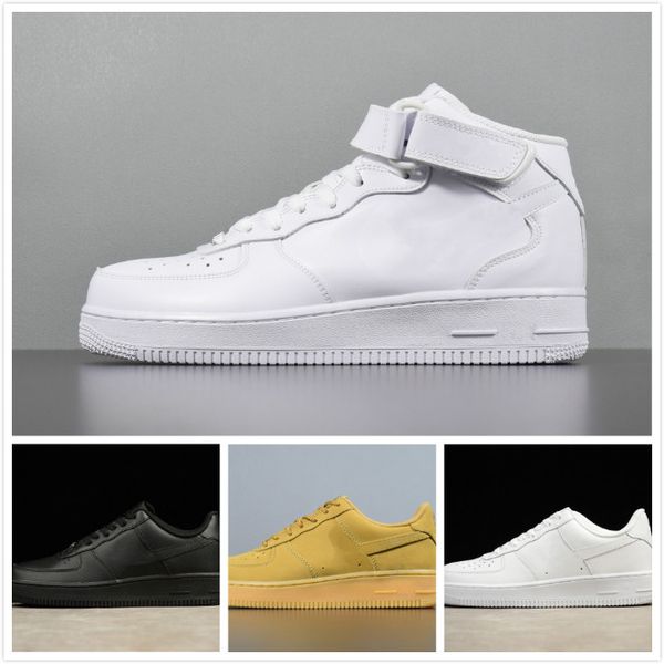 

Whole ale 2019 new force men cut one 1 running hoe white black brown women low kateboarding hoe cla ic af fly port neaker