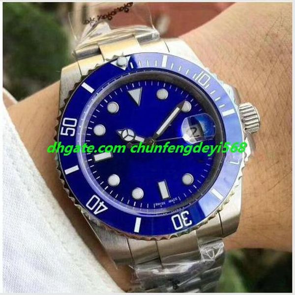 

luxury watch 8 style mens automatic glide smooth watch 116610 114060 116613 116618 116619 glide lock clasp strap mens fashion men's wat, Slivery;brown