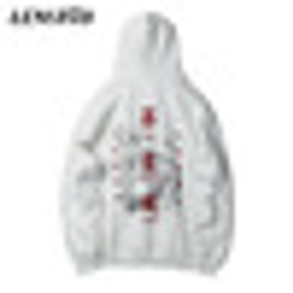 

lenstid 2019 harajuku chinese character great wall print hip hop style streetwear hoodies men casual hooded pullover sweatshirt, Black