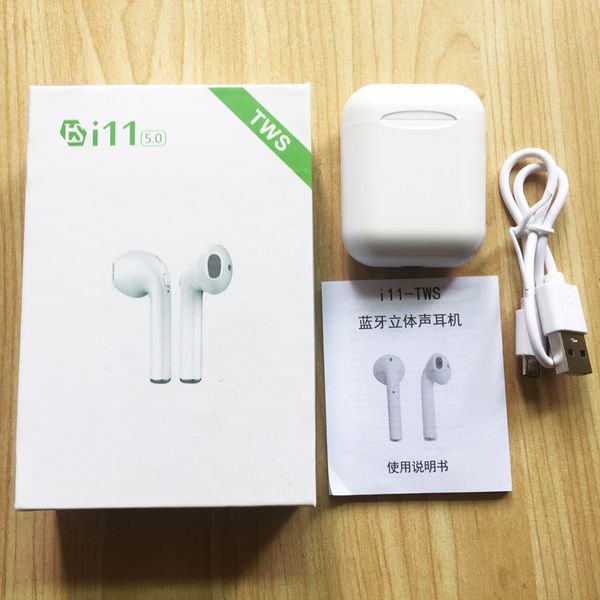 

I11 tw ifan bluetooth earphone 5 0 wirele tereo earbud touch control head et with charging box for all mart phone