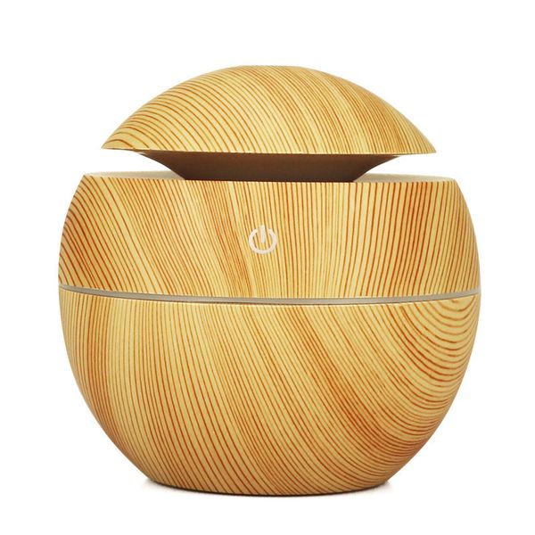 

usb wood grain humidifier colorful 7 led colors aroma diffuser aromatherapy essential oil diffuser mist maker ing